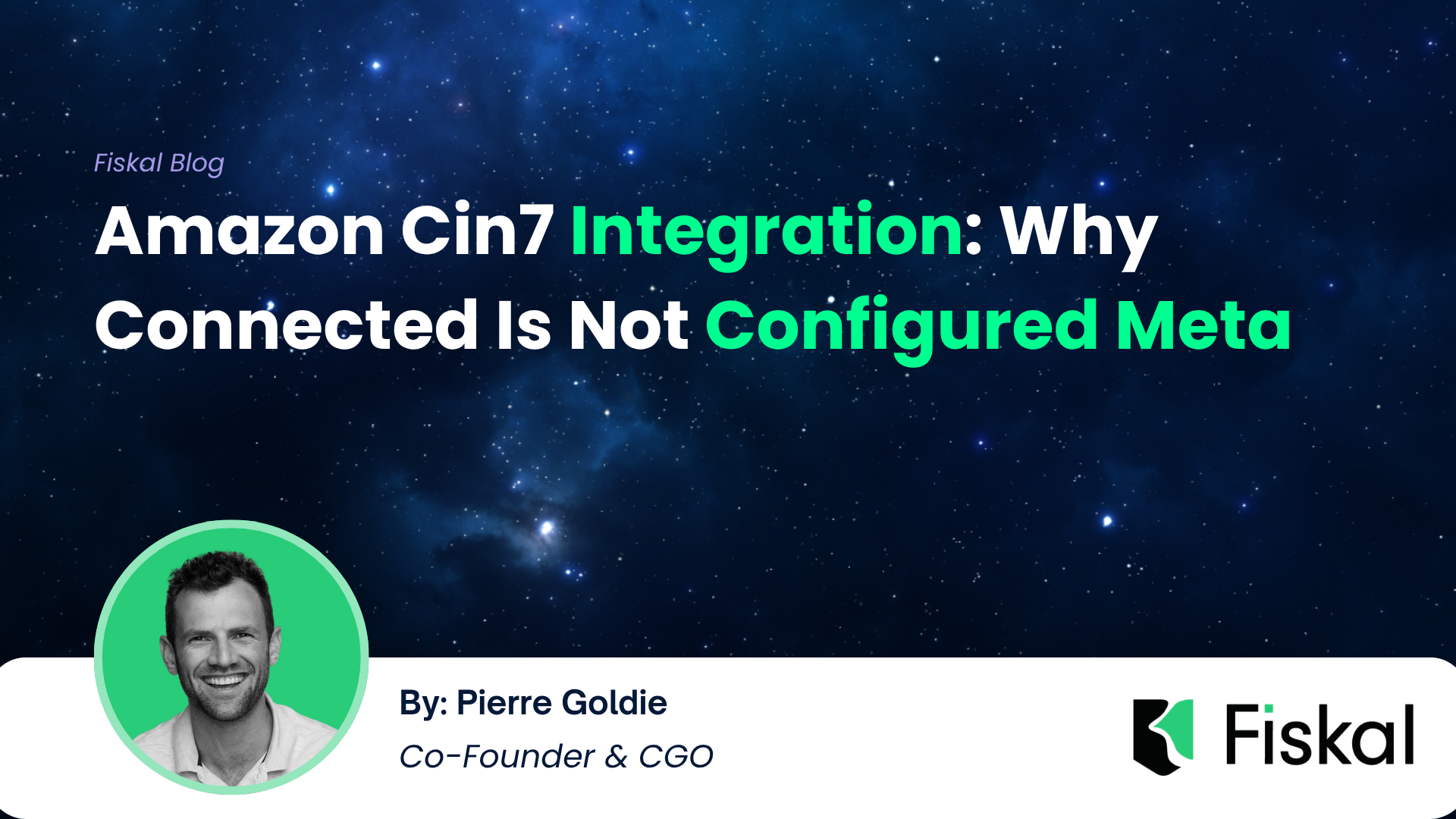 Amazon Cin7 Integration: Why Connected Is Not Configured Meta