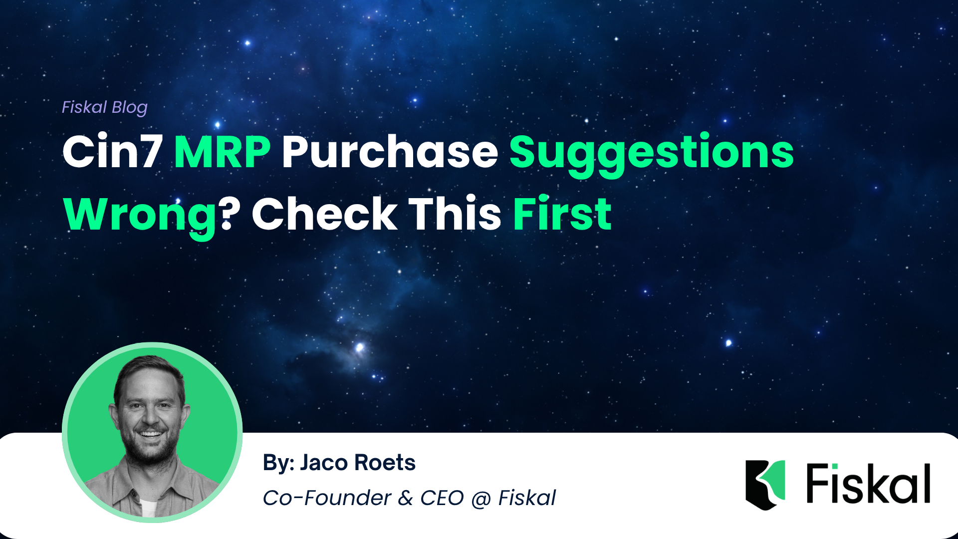 Cin7 MRP Purchase Suggestions Wrong? Check This First