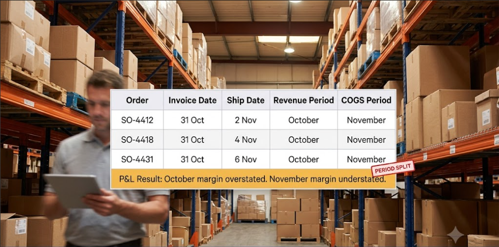 Cin7 Sales and COGS Mismatch: What Your P&L Is Showing You | Fiskal