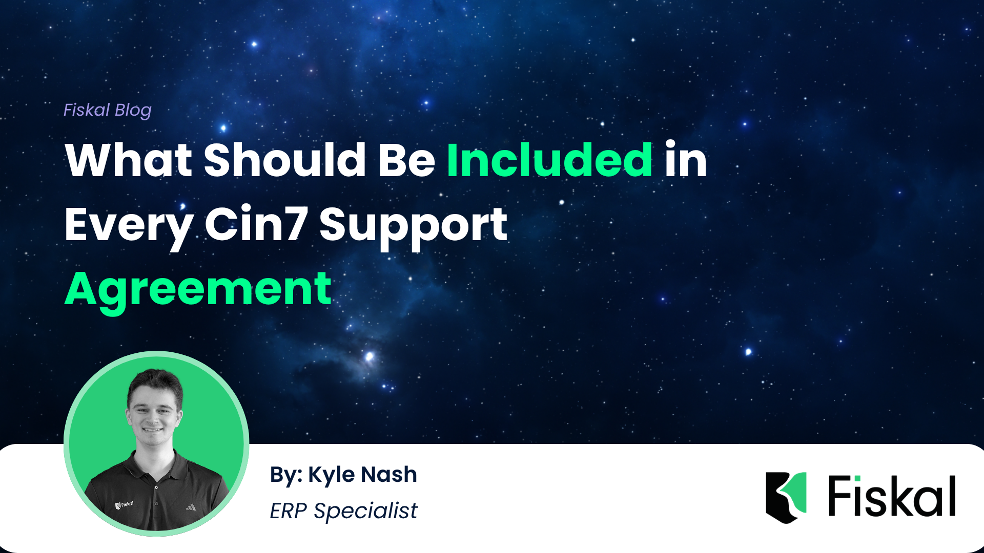 Cin7 Support Agreement: What It Should Include