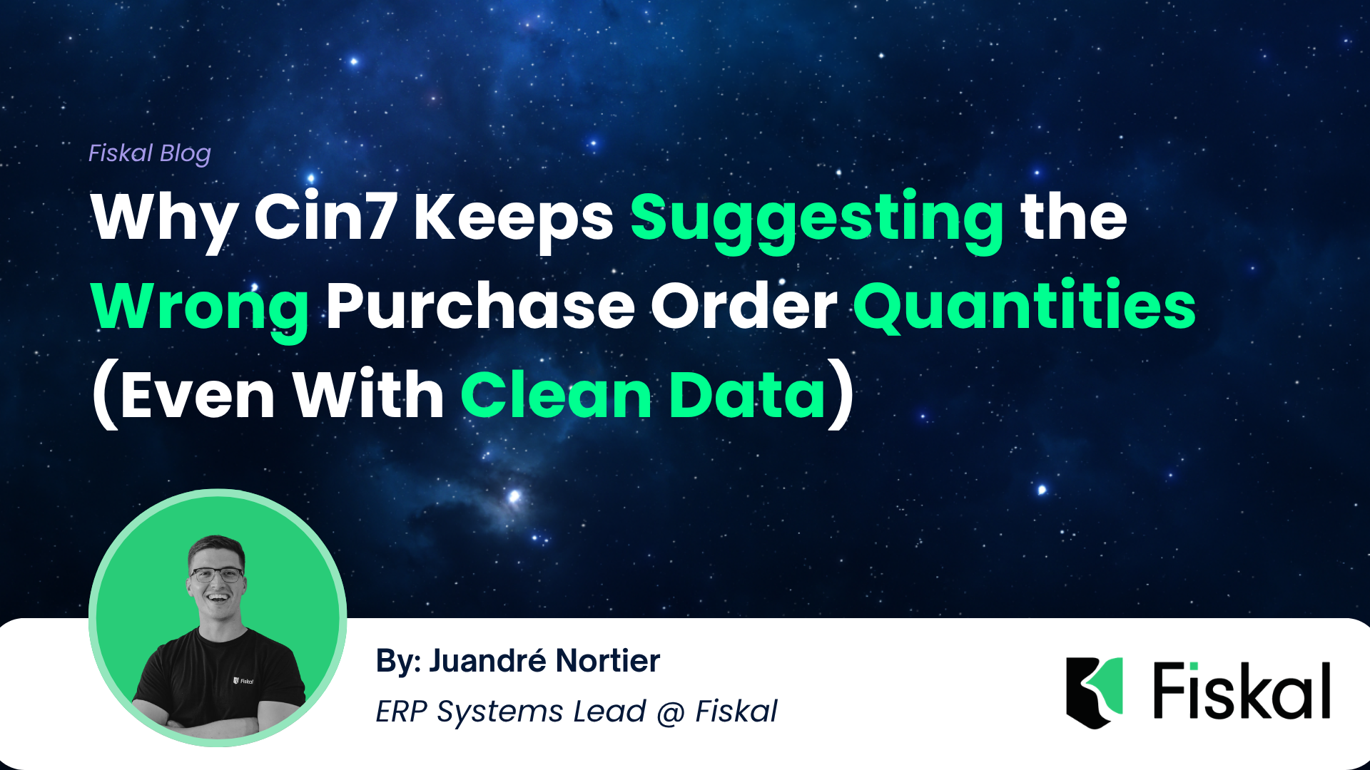Cin7 Wrong PO Quantities? Why Clean Data Is Not the Fix