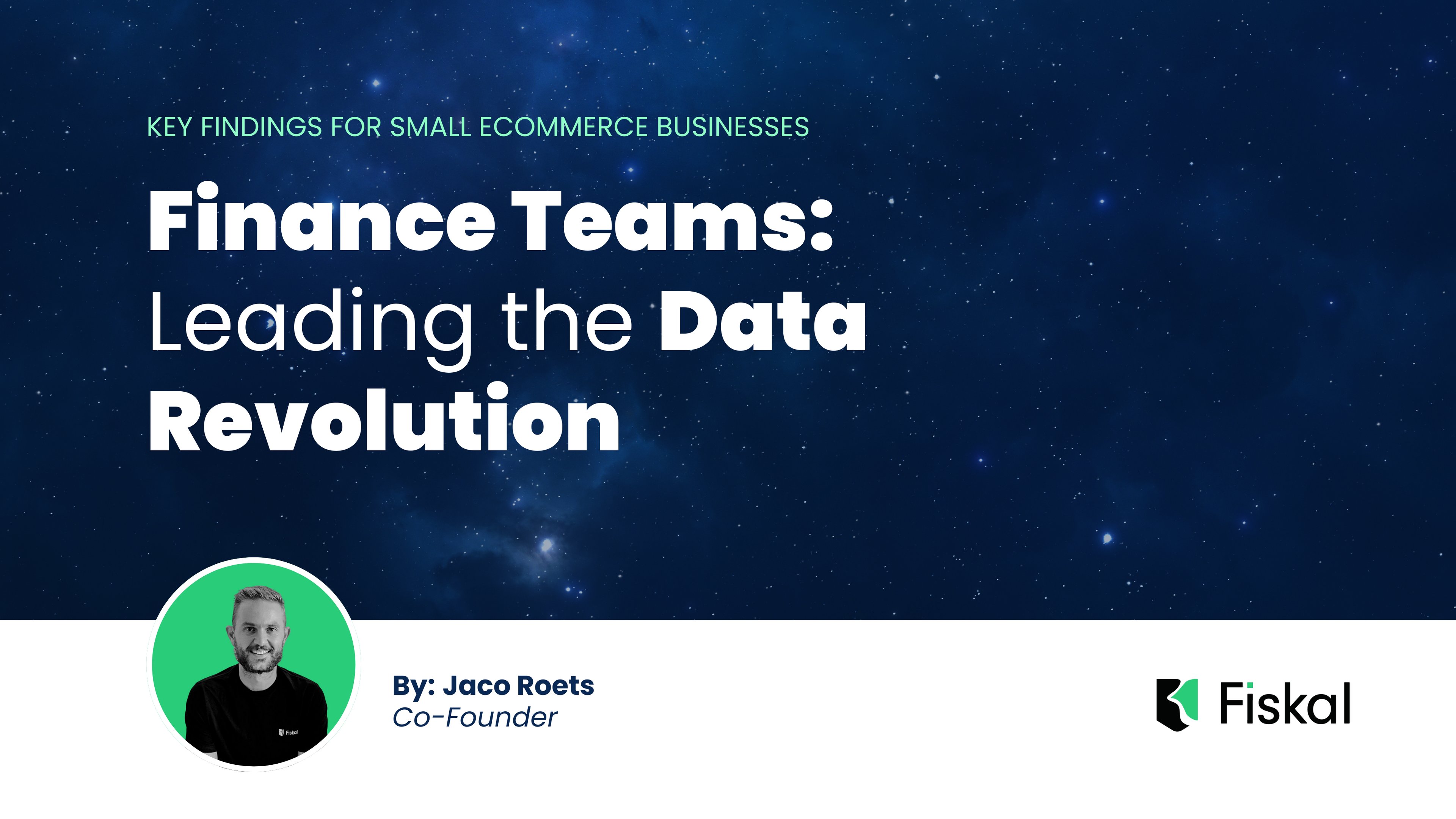 Finance Teams: Leading the Data Revolution