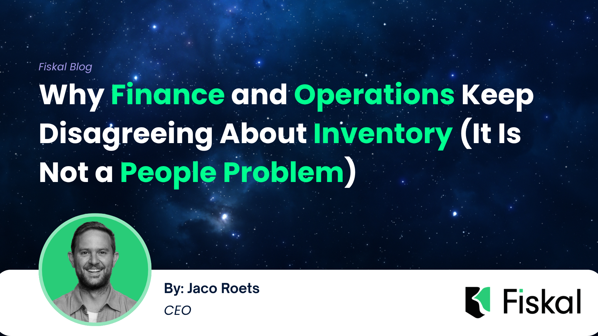 Inventory Finance Operations Conflict: The Real Cause