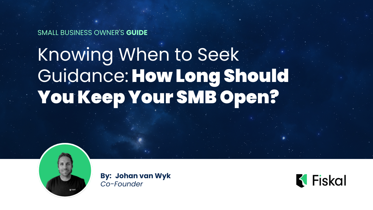 Knowing When to Seek Guidance: How Long Should You Keep Your SMB Open?