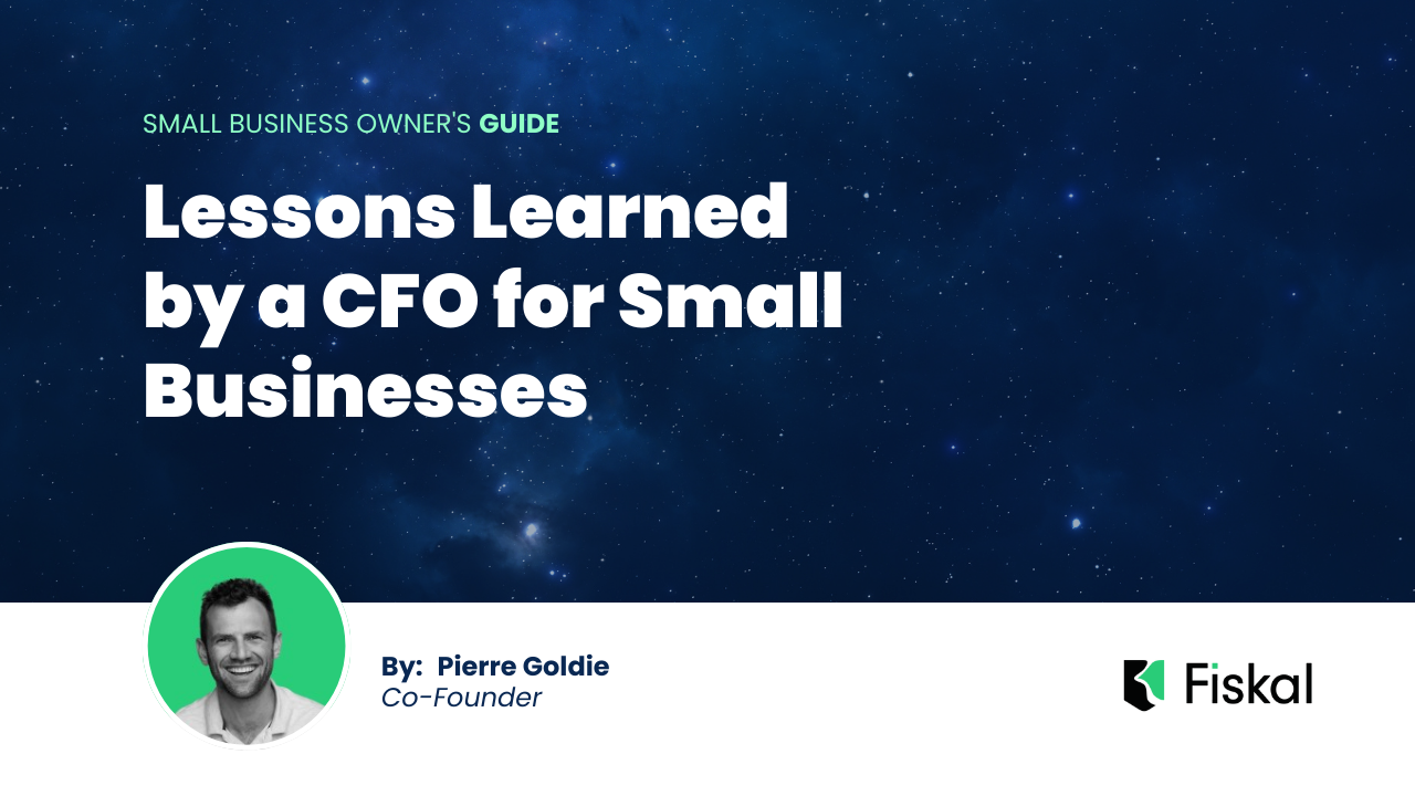 Lessons Learned by a CFO for Small Businesses