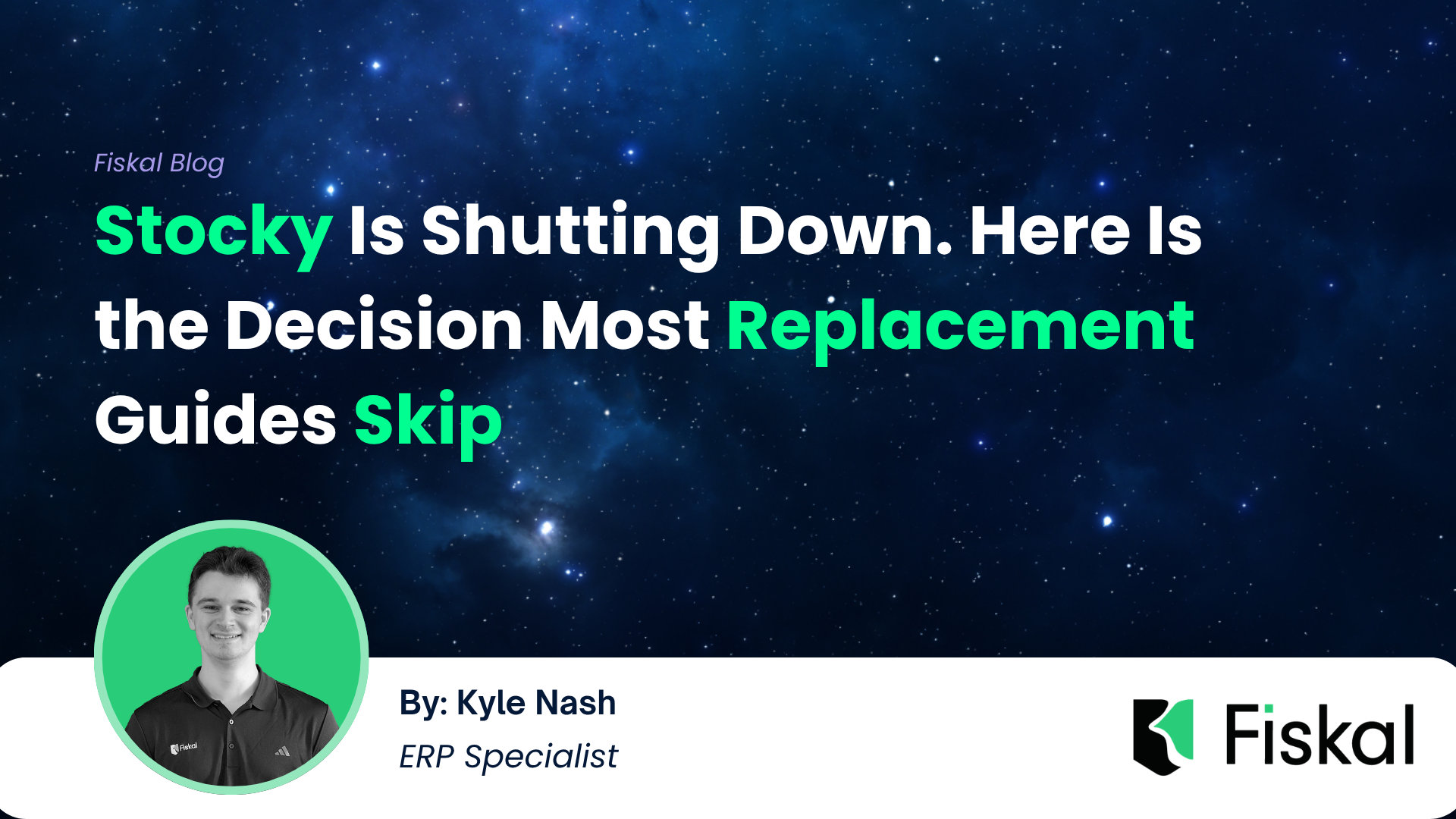 Stocky Shutdown: The Accounting Risk in Your Replacement
